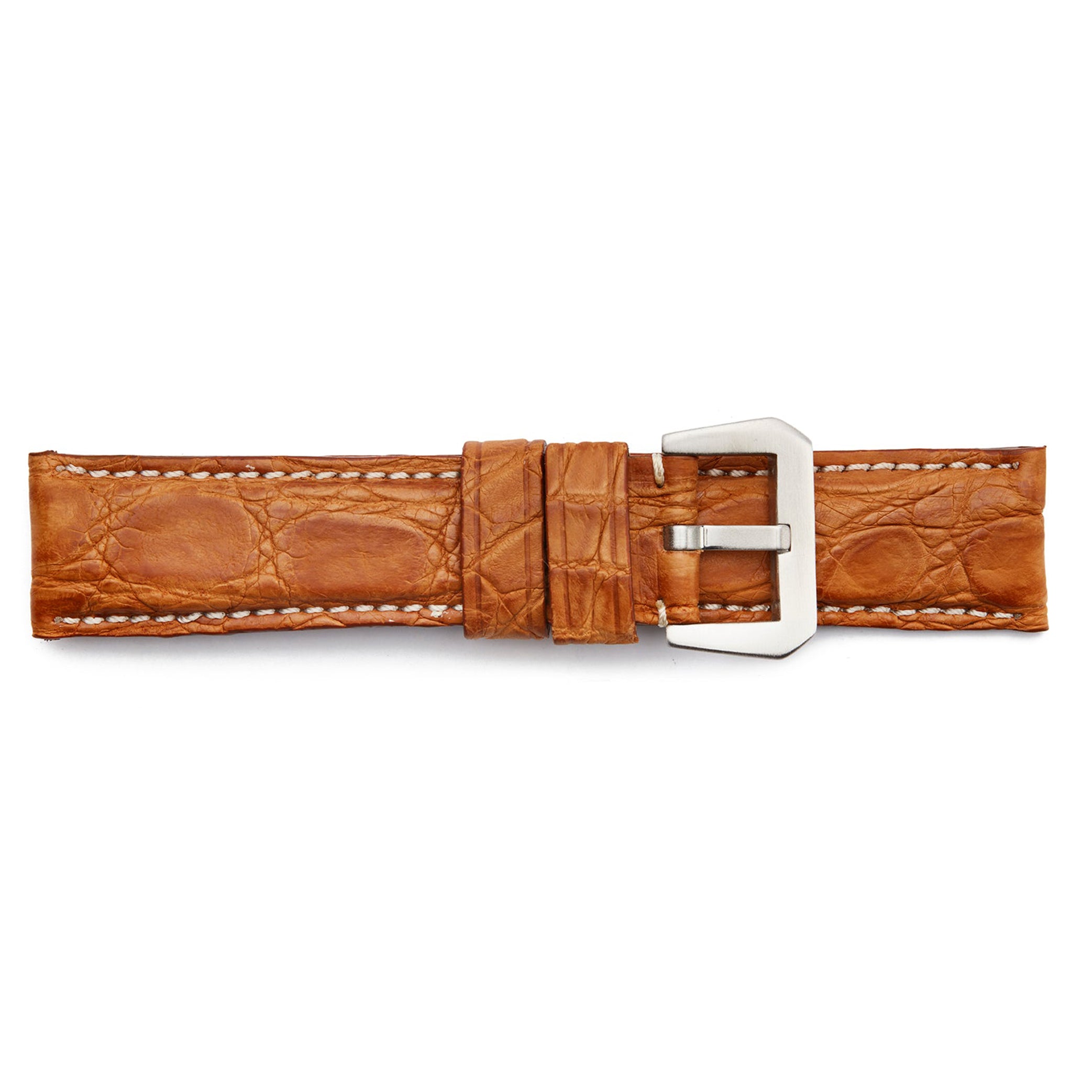 GL 900 Genuine Panerai Style Matte Crocodile Leather Regular Watch Strap