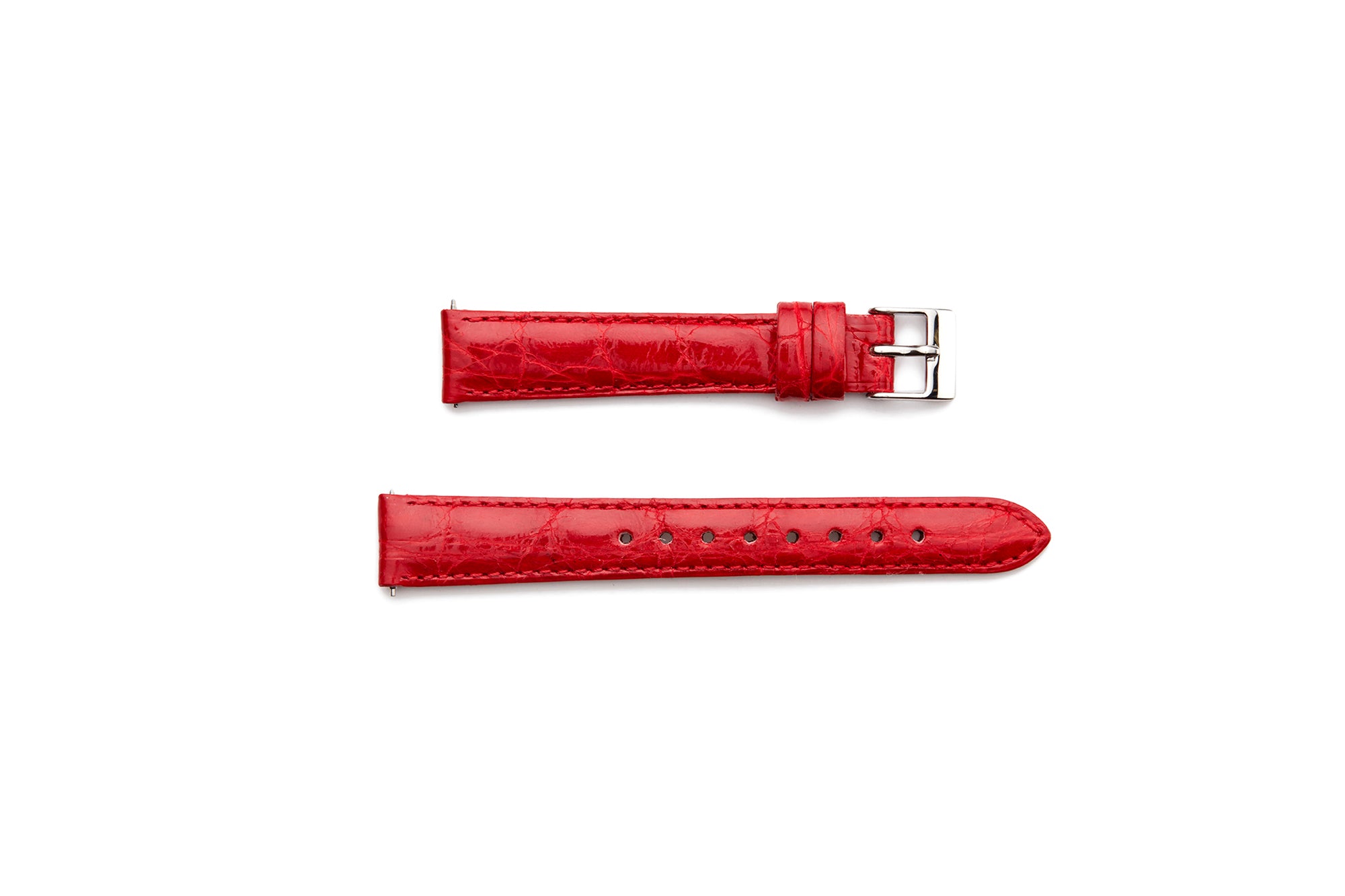 Decent Crocodile Leather Watch Strap L1.645.6.75.4_K0008116 main image 0