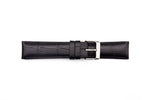 RB8-724 Regular Matte Alligator Grain Leather Watch Band