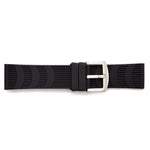 RUB-17 New Moon Style Rubber Regular Watch Strap