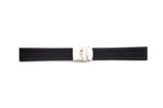 DPL-4 Rubber Deployant Regular Watch Strap with a Diamond Pattern