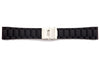 DPL-7 Rubber Deployant Regular Watch Strap with Large Links